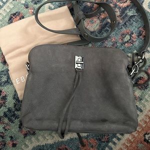 Rebecca Minkoff Darren Small Crossbody in Steel Suede